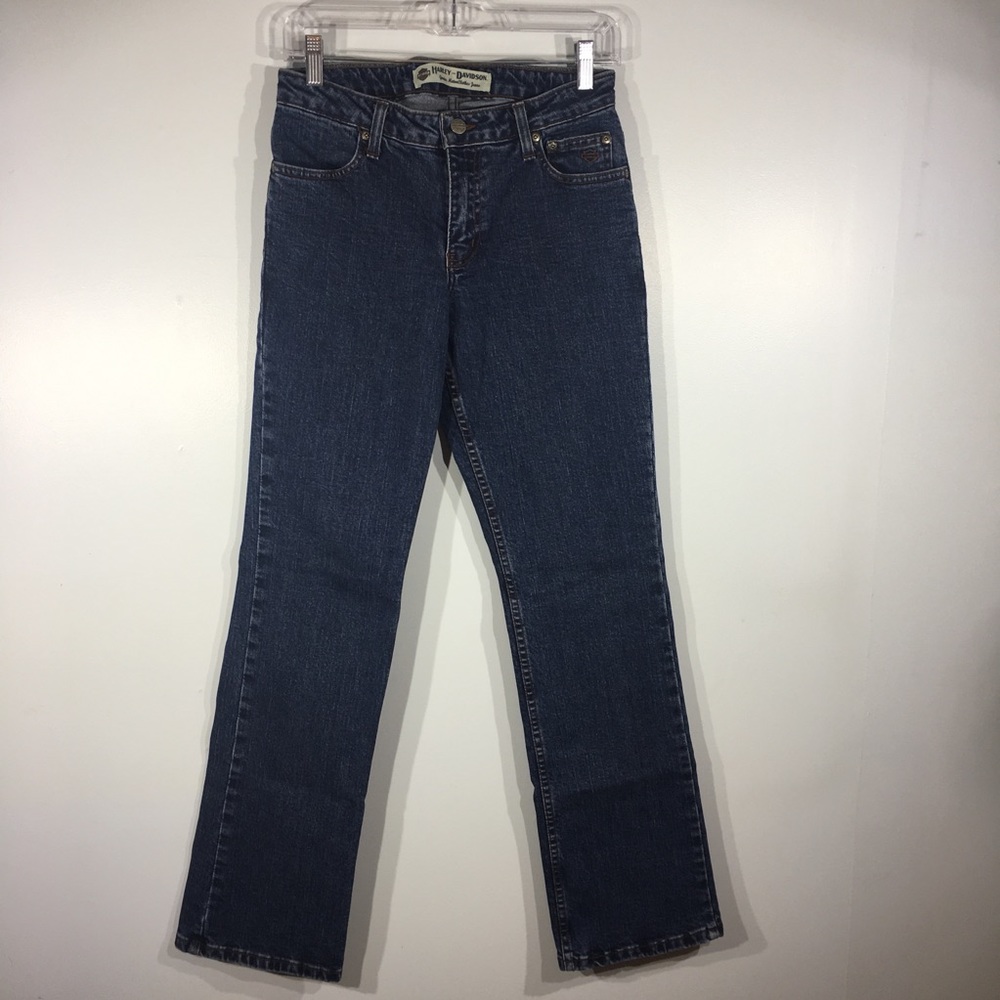 Harley-Davidson Blue Boot Cut Jeans